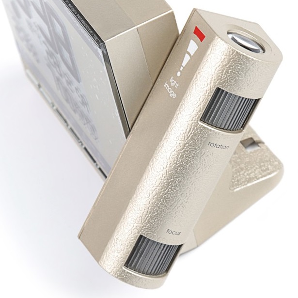 Часы проекционные цвет шампань