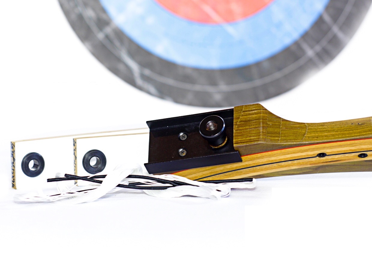 Лук рекурсивный  (Beginner) 68" 38# (белые плечи)