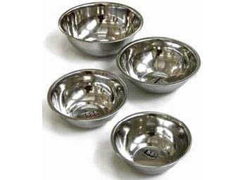 Миска из нержав. стали глубокая 16 см