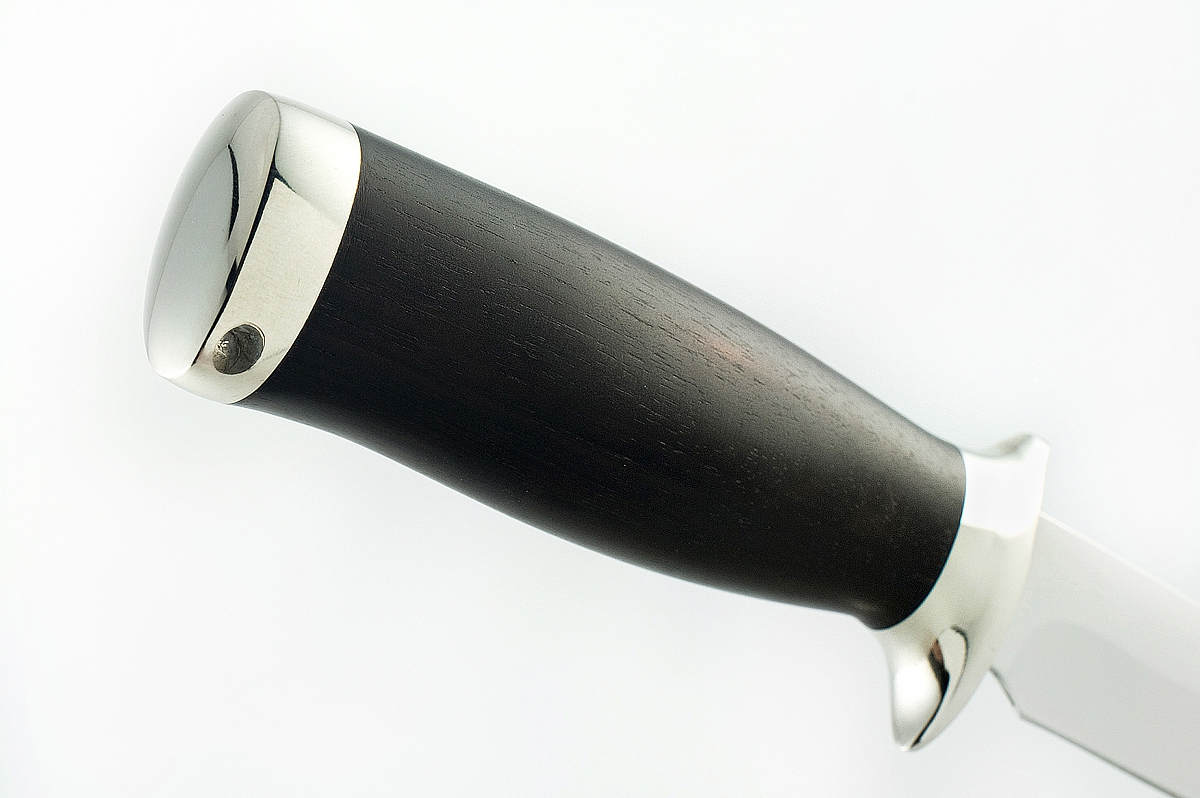 Нож НКВД кован. сталь Х12МФ граб литье дер. ножны