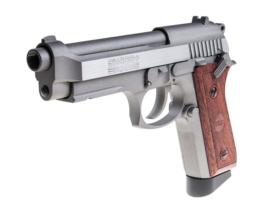 Пистолет SA92, к.4,5мм (blowback, мет.)