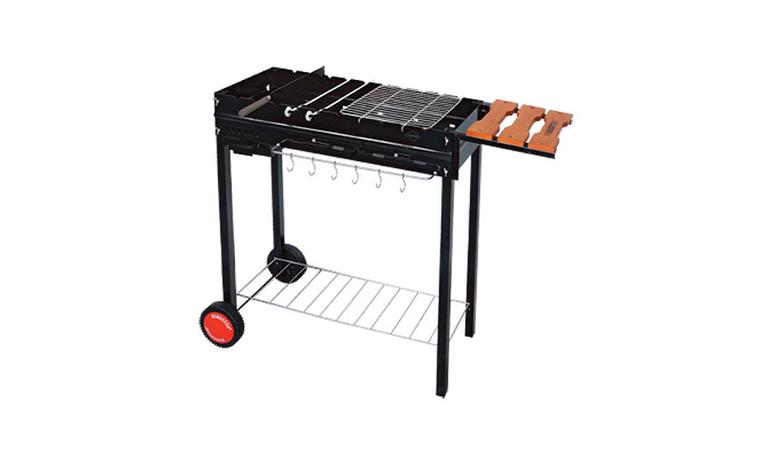 Мангал профессиональный  с решеткой-гриль + 12 шампуров